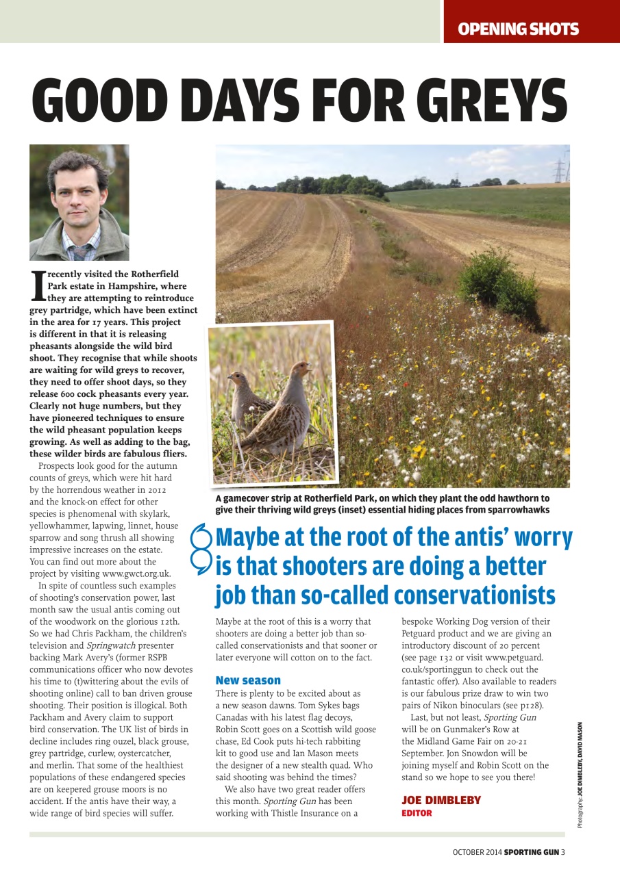 Sporting Gun Preview Pages