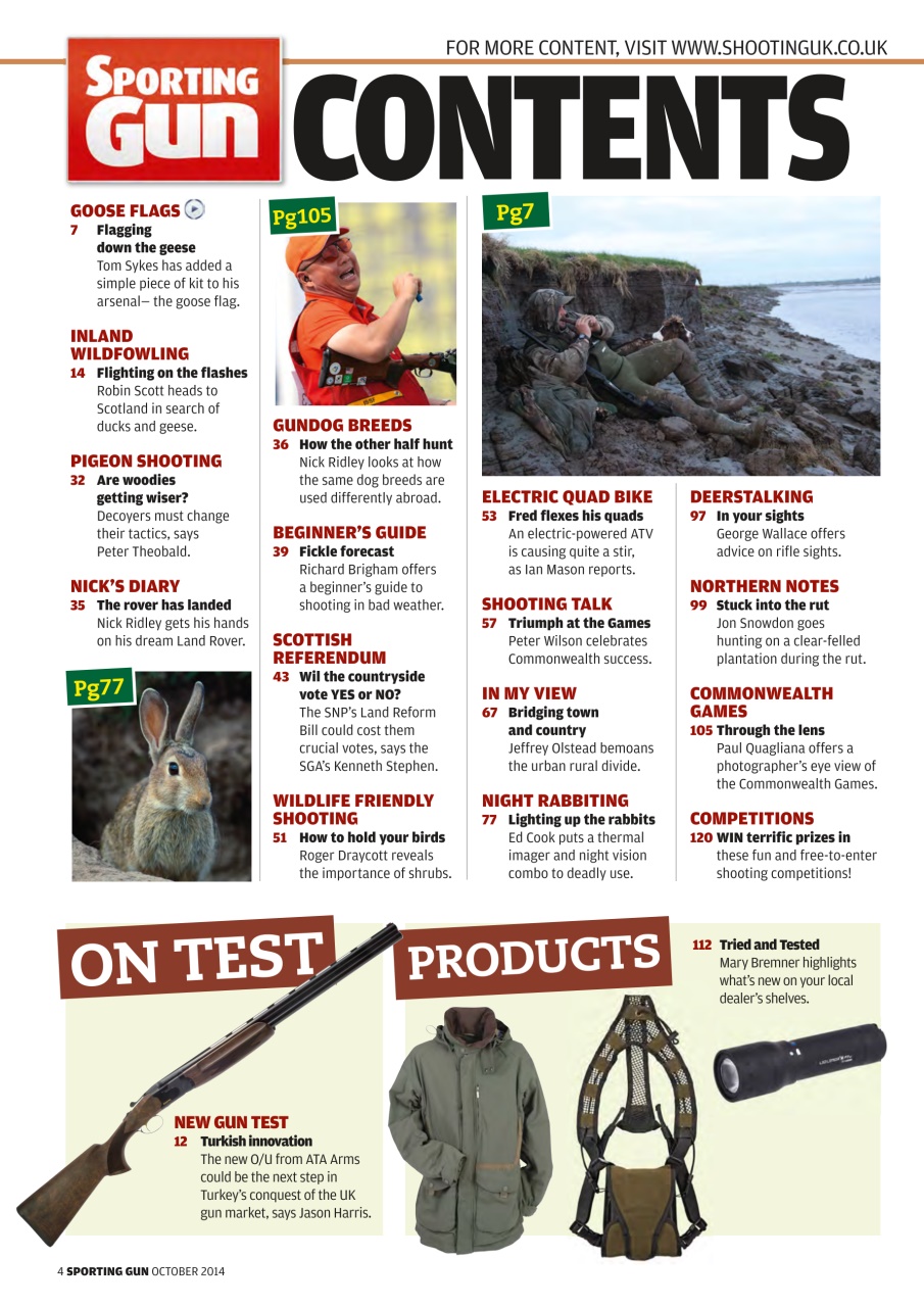 Sporting Gun Preview Pages