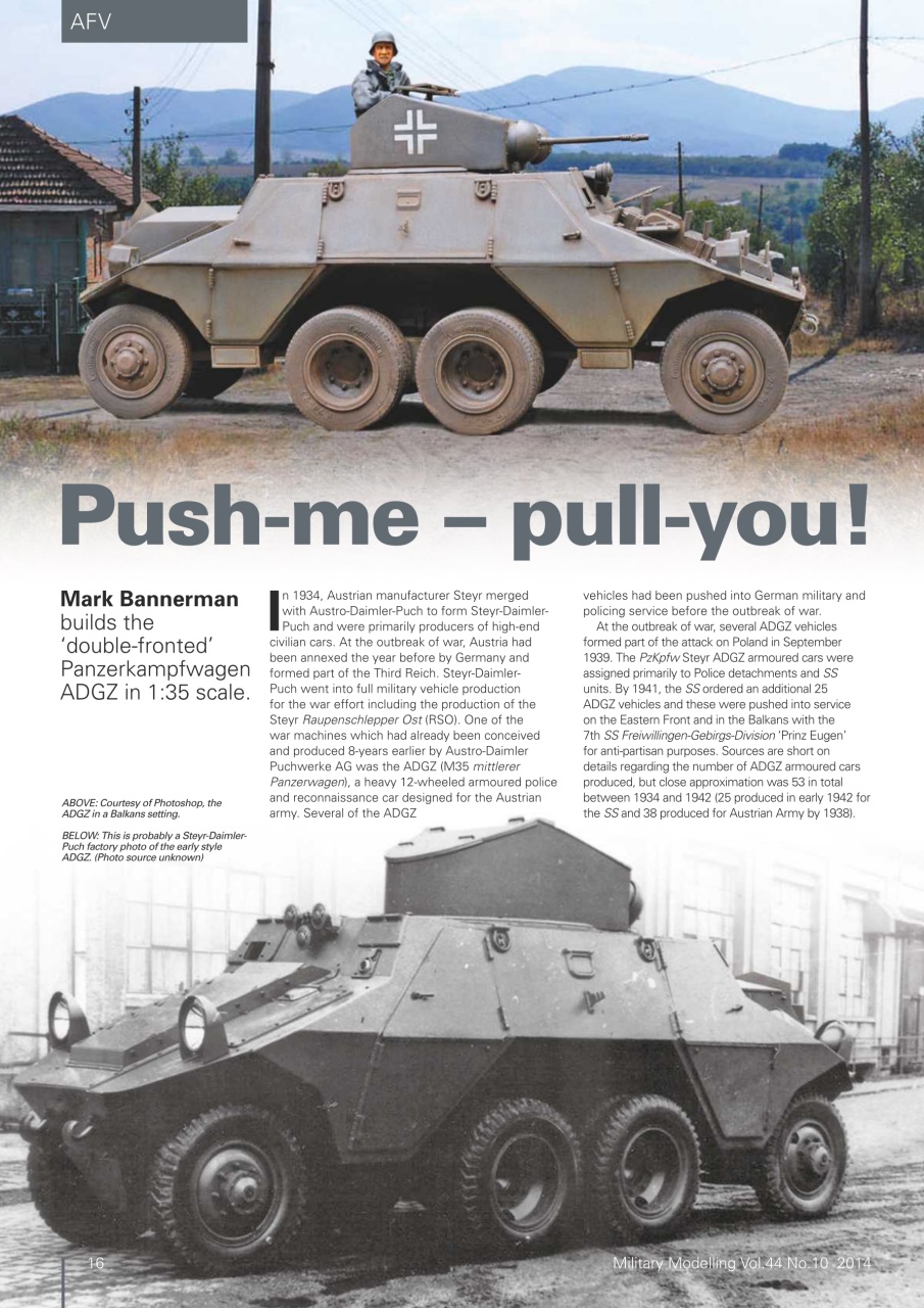 Military Modelling International Magazine Preview Pages