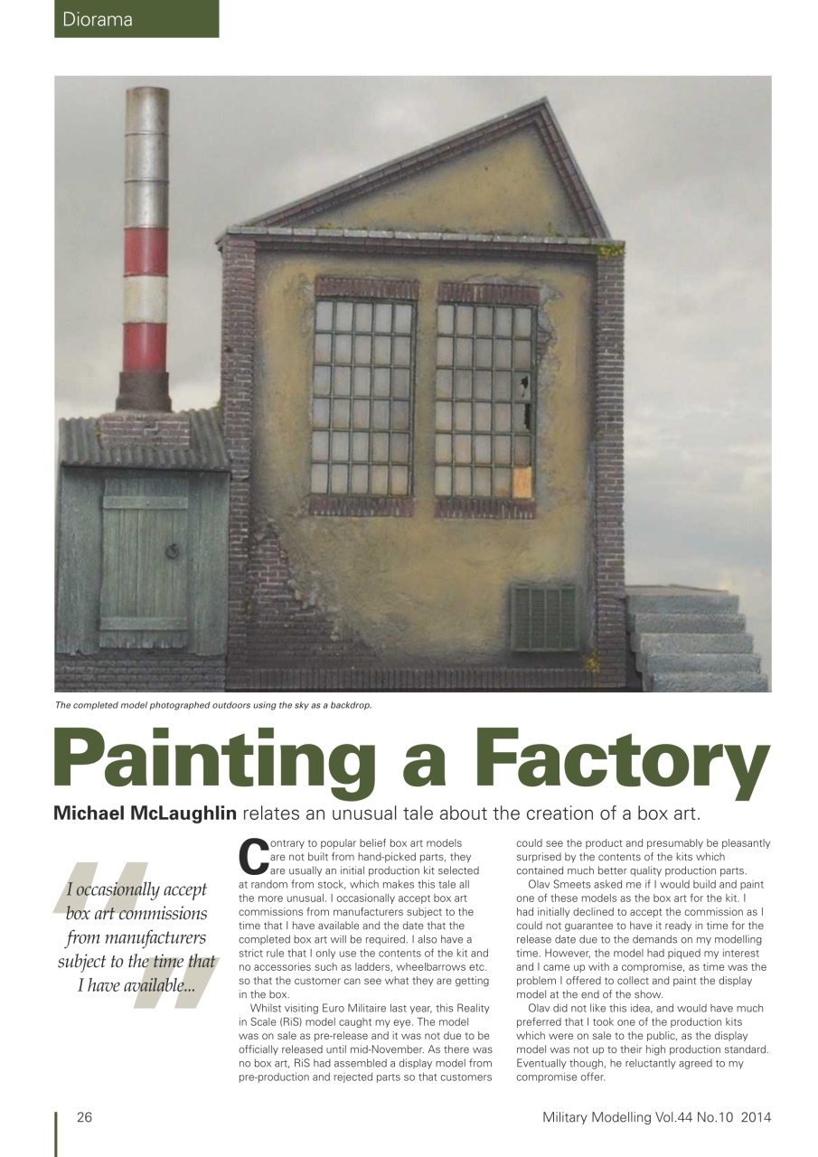 Military Modelling International Magazine Preview Pages
