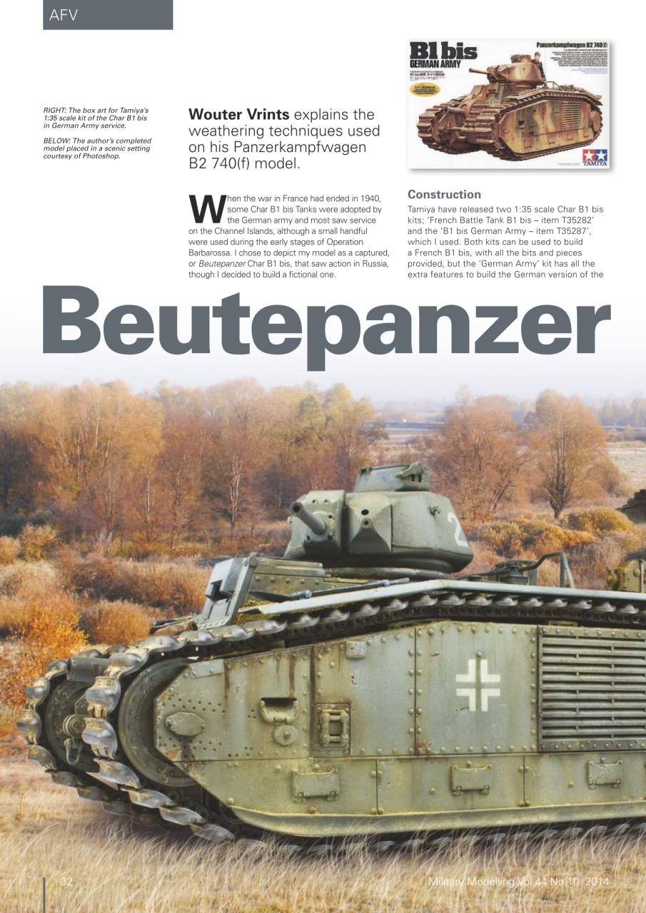 Military Modelling International Magazine Preview Pages
