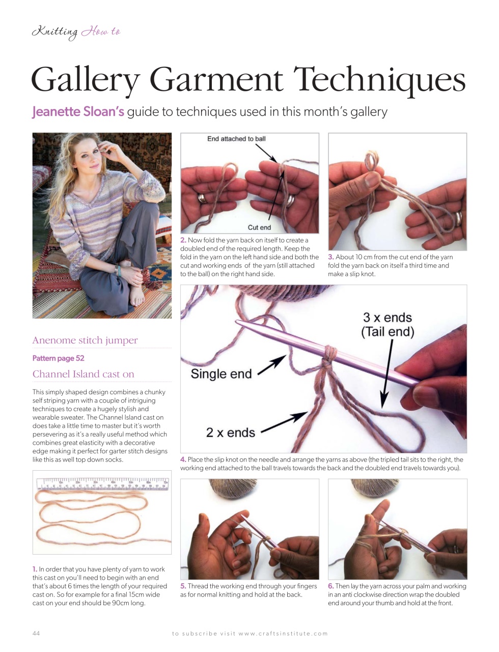 Knitting Preview Pages