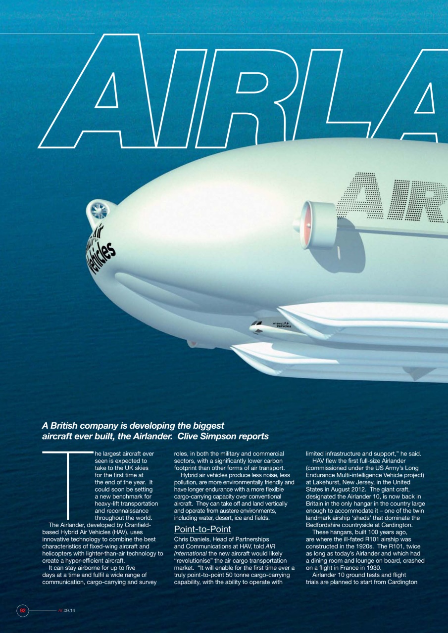 AIR International Preview Pages