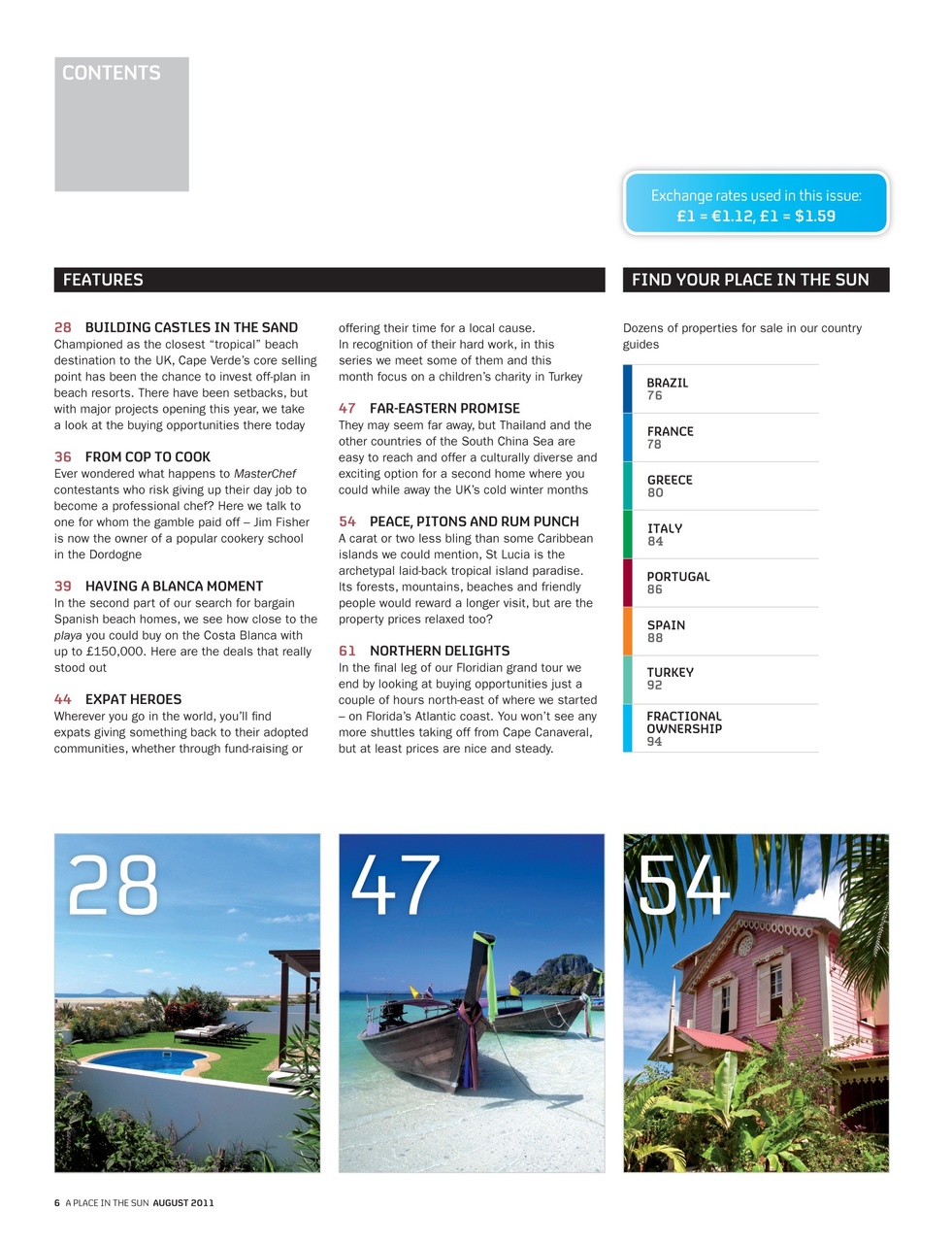 A Place in the Sun Magazine Preview Pages