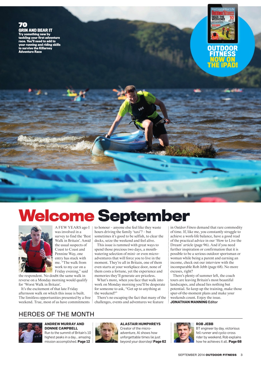 Outdoor Fitness & Adventure Preview Pages