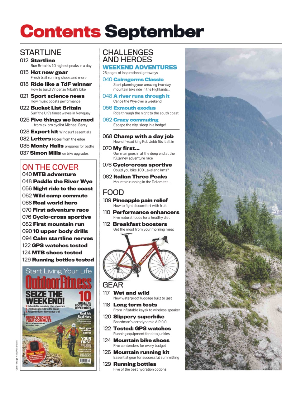Outdoor Fitness & Adventure Preview Pages