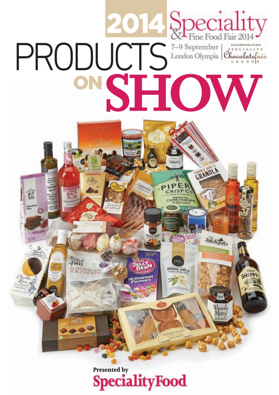 Speciality Food Preview Pages