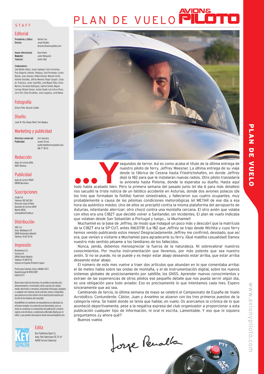 Revista Avion & Piloto Preview Pages