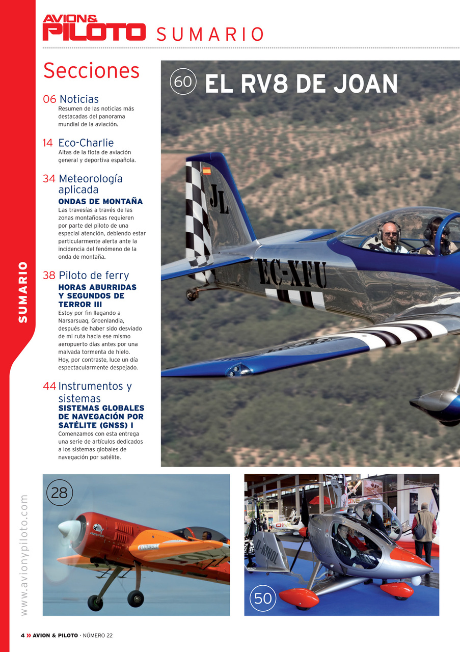 Revista Avion & Piloto Preview Pages
