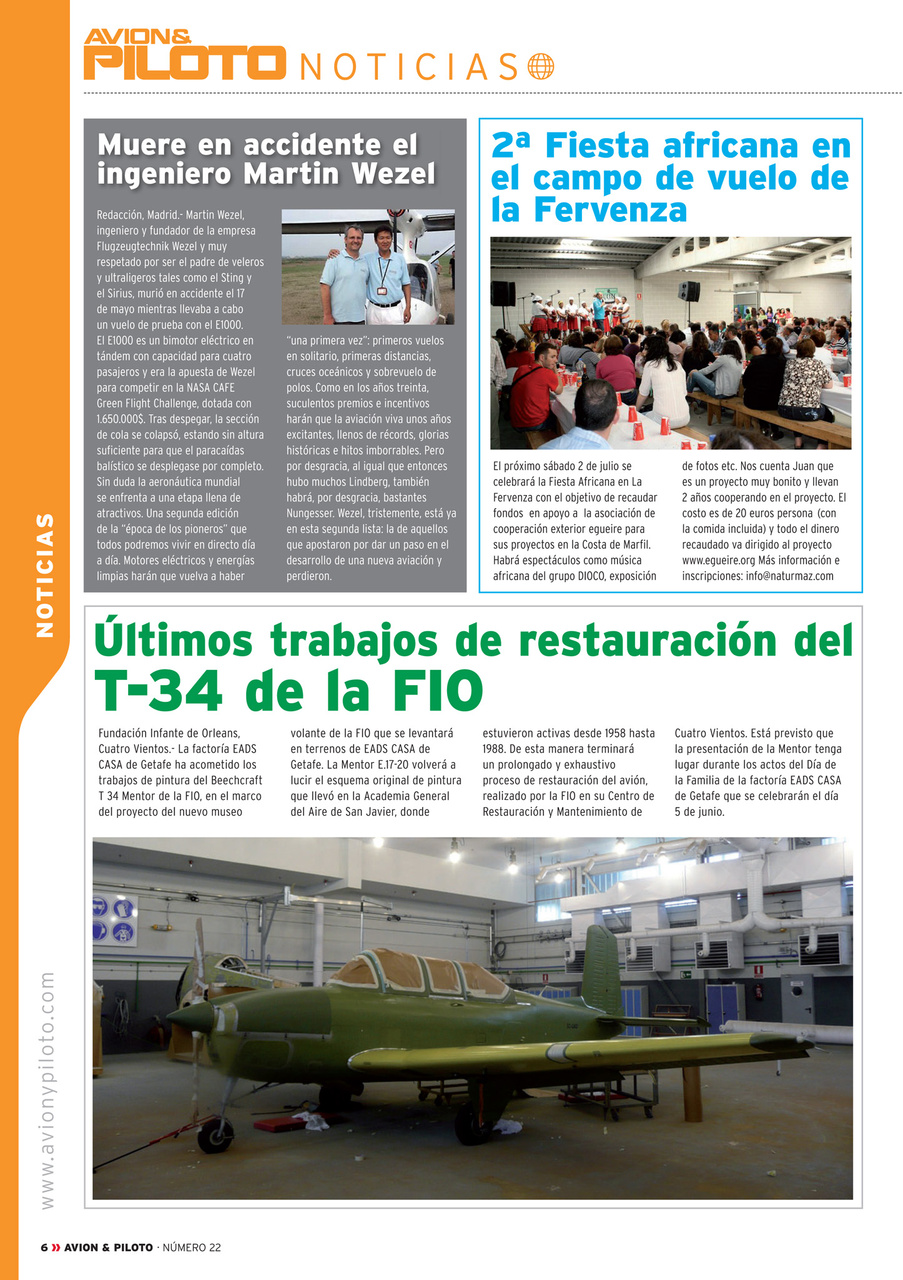 Revista Avion & Piloto Preview Pages