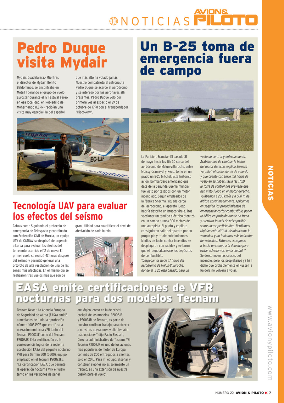 Revista Avion & Piloto Preview Pages