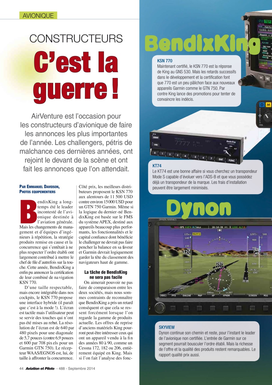 Aviation et Pilote Preview Pages