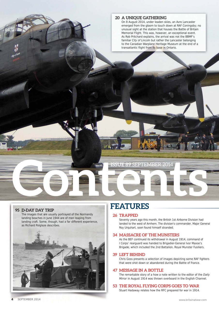 Britain at War Magazine Preview Pages