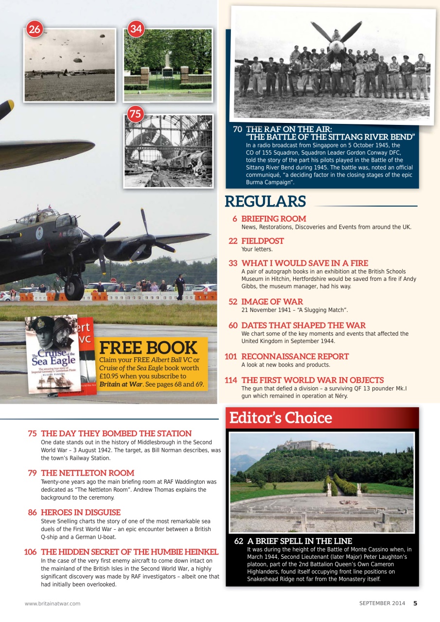Britain at War Magazine Preview Pages