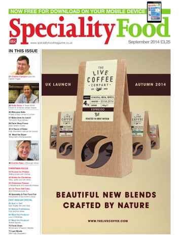 Speciality Food issue Sep-14