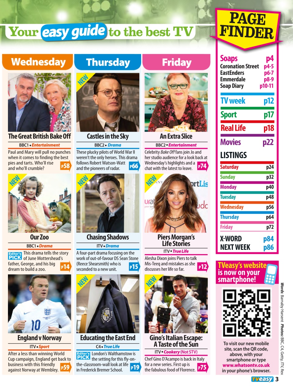 TV & Satellite Week Preview Pages