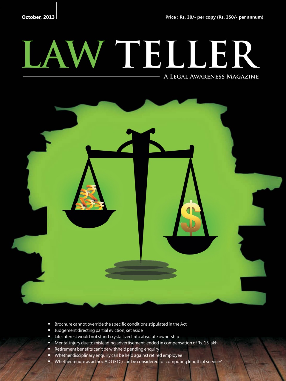 Lawteller – A Legal Awareness Magazine Preview Pages