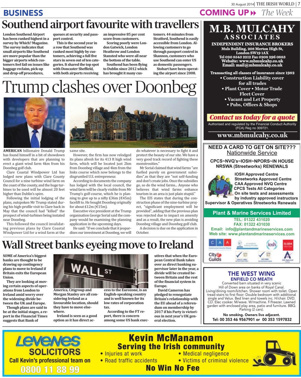 Irish World Preview Pages