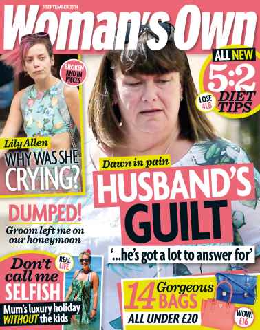 Woman's Own issue 01-Sep-14