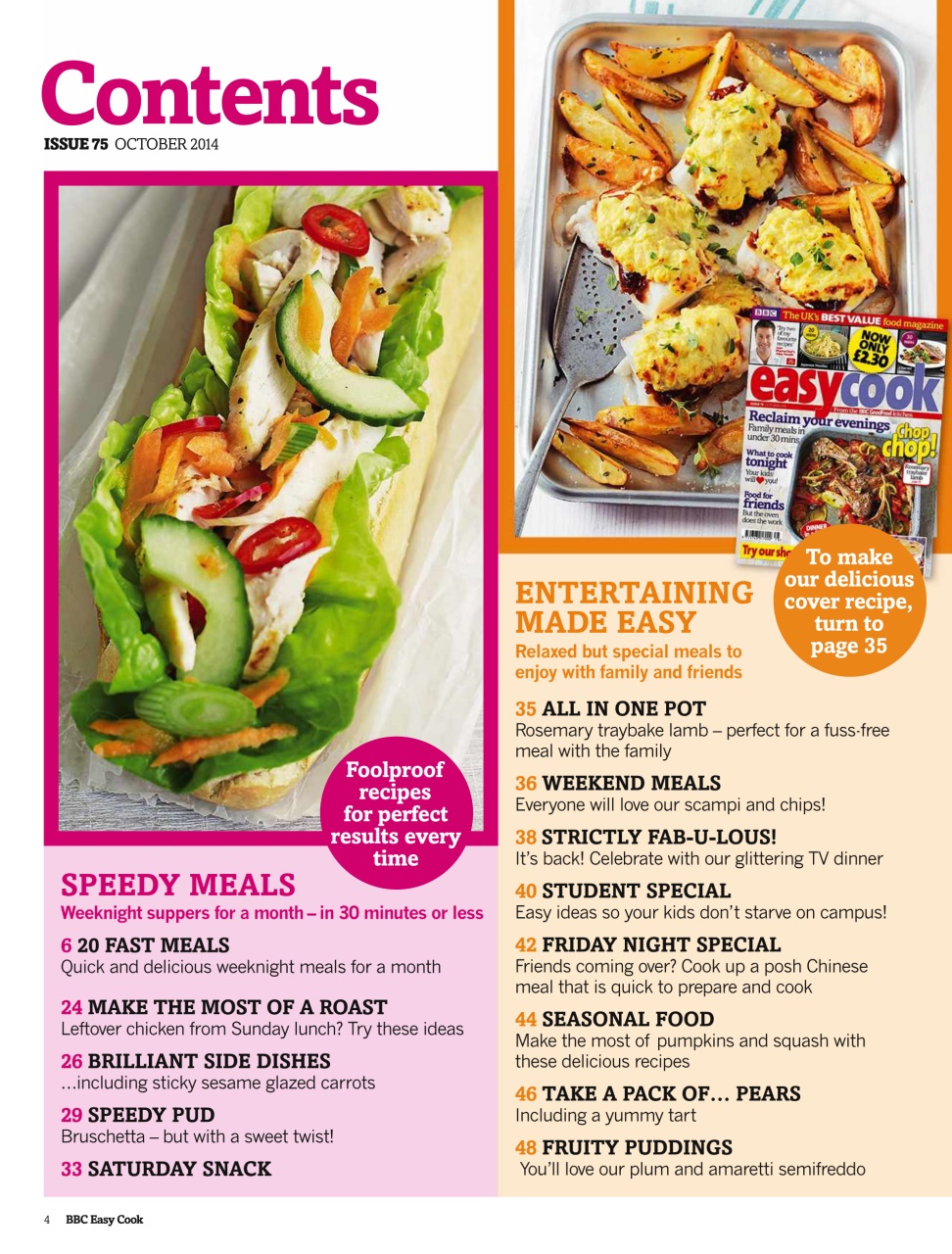 Easy Cook Magazine Preview Pages