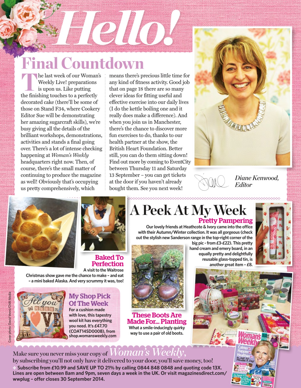 Woman's Weekly Preview Pages