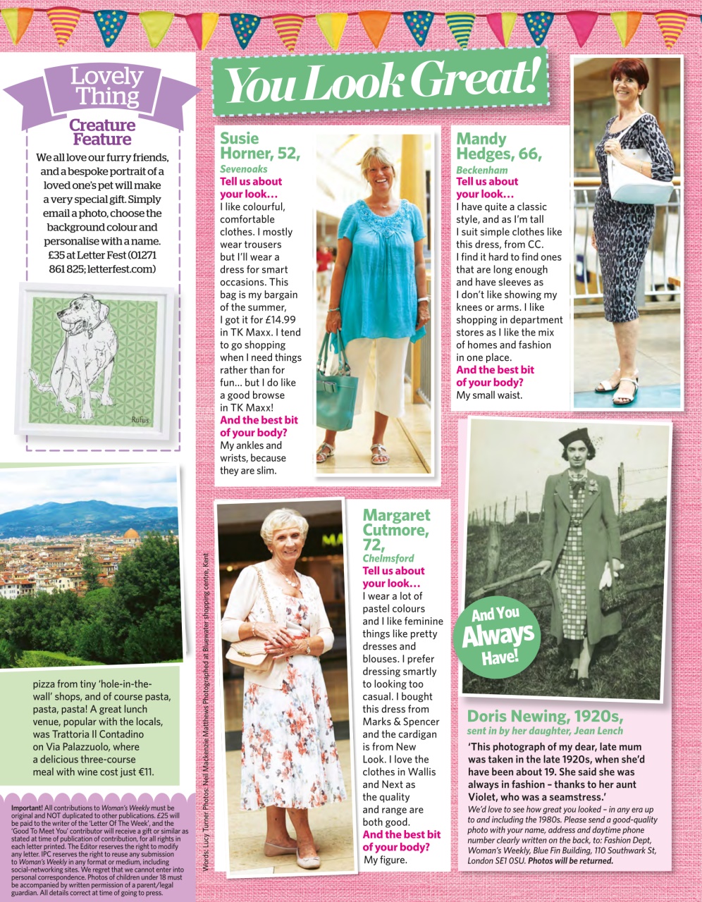 Woman's Weekly Preview Pages