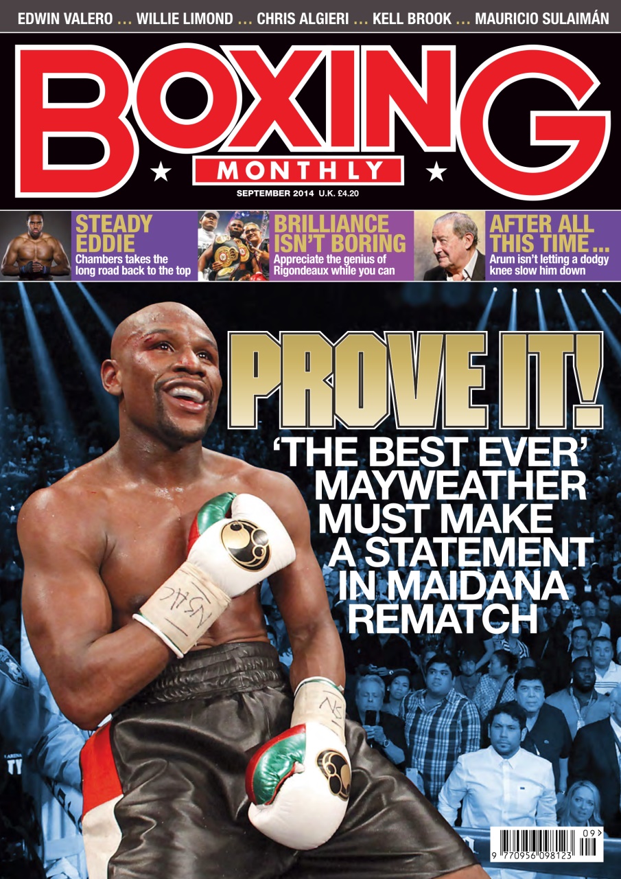 Boxing Monthly Preview Pages