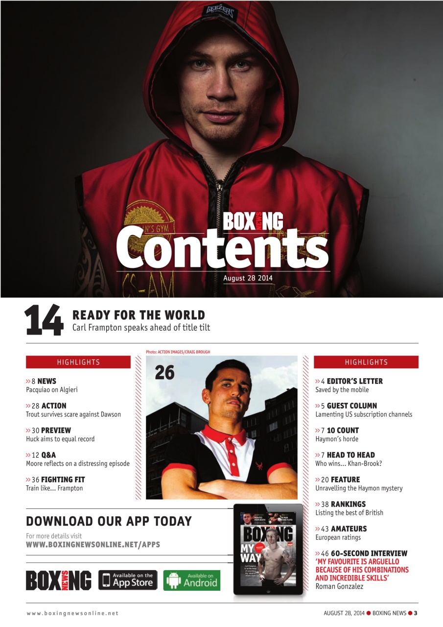 Boxing News Preview Pages