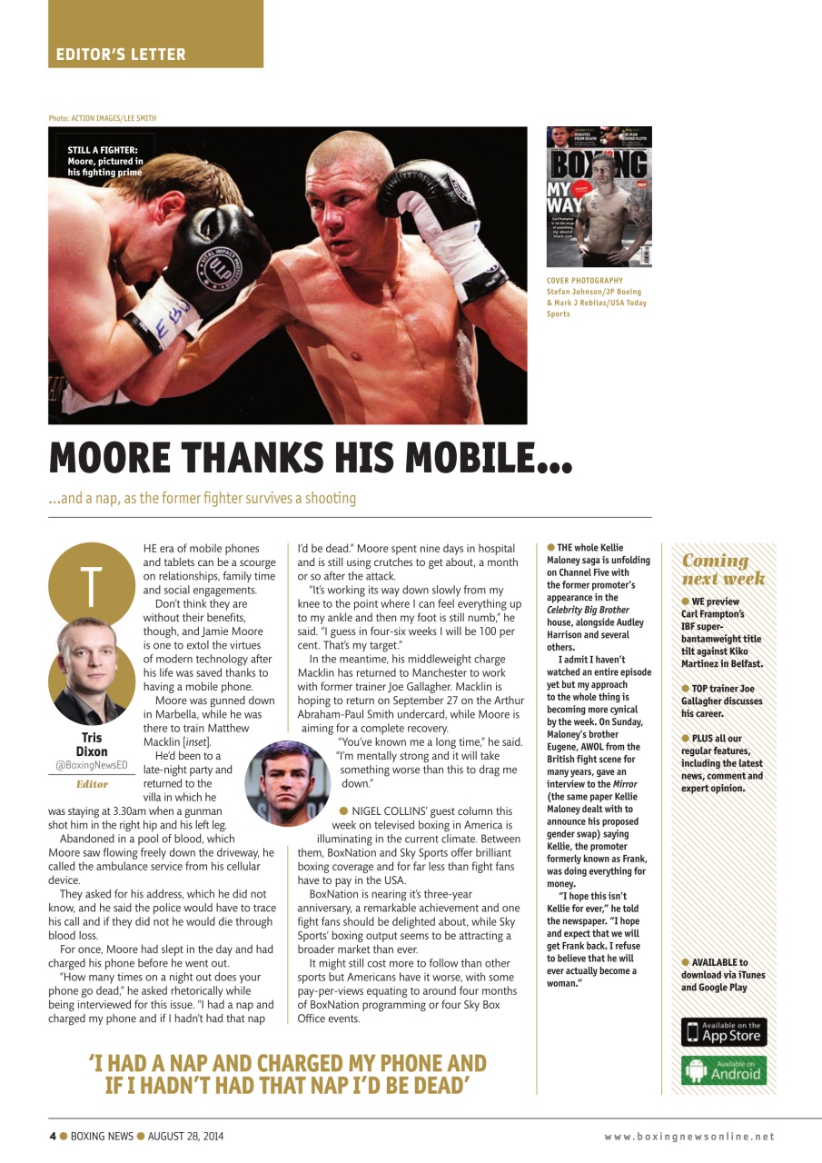 Boxing News Preview Pages