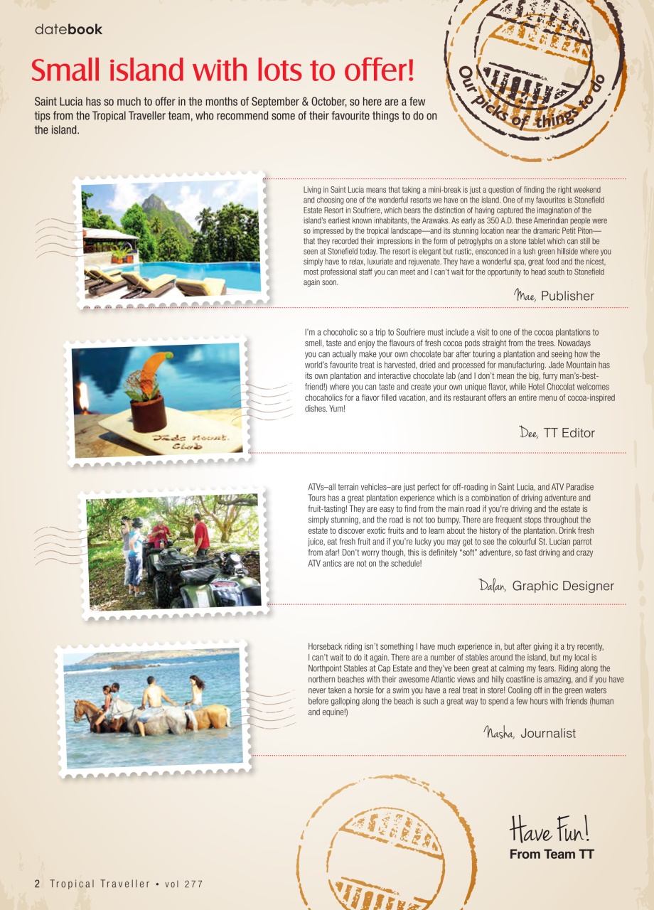 Tropical Traveller Preview Pages