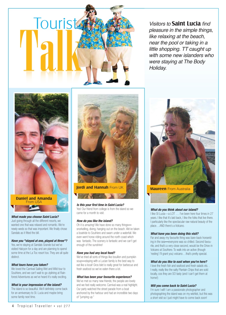 Tropical Traveller Preview Pages