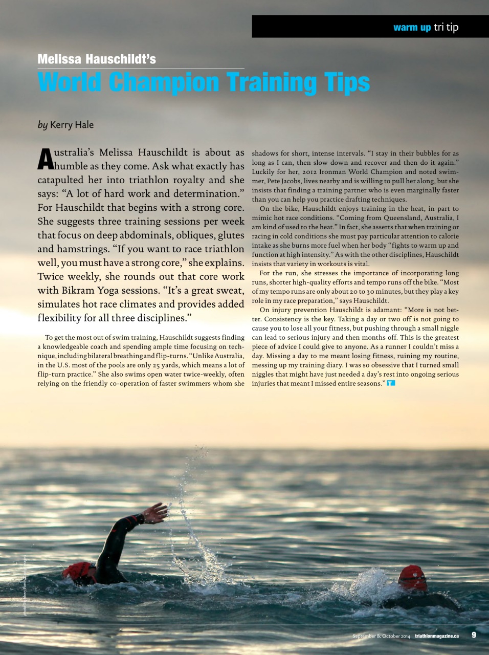 Triathlon Magazine Canada Preview Pages