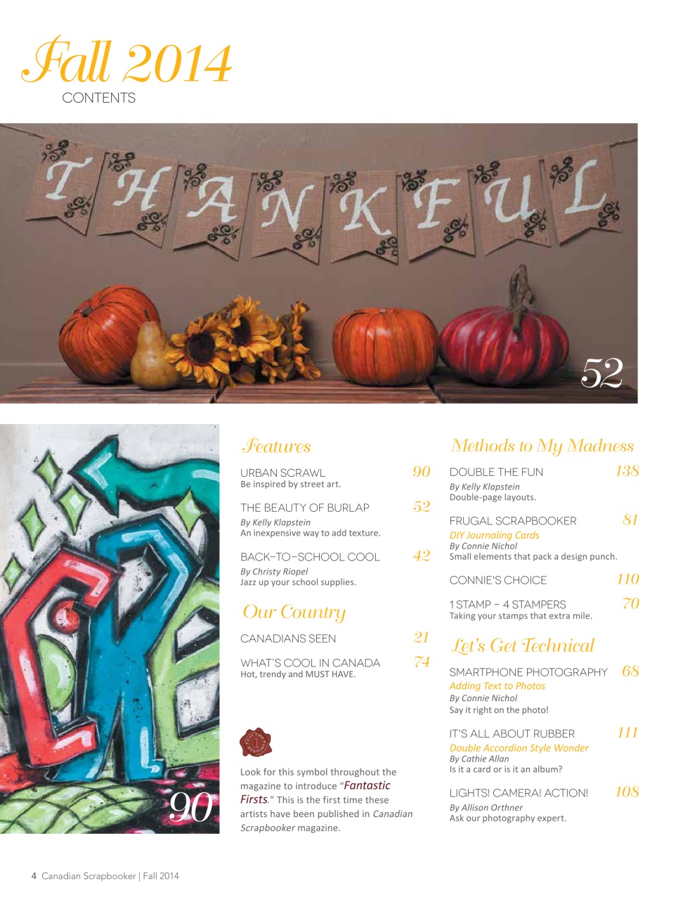 Creative Scrapbooker Preview Pages