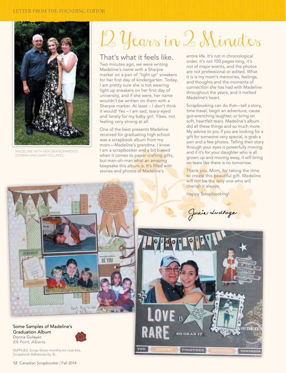 Creative Scrapbooker Preview Pages