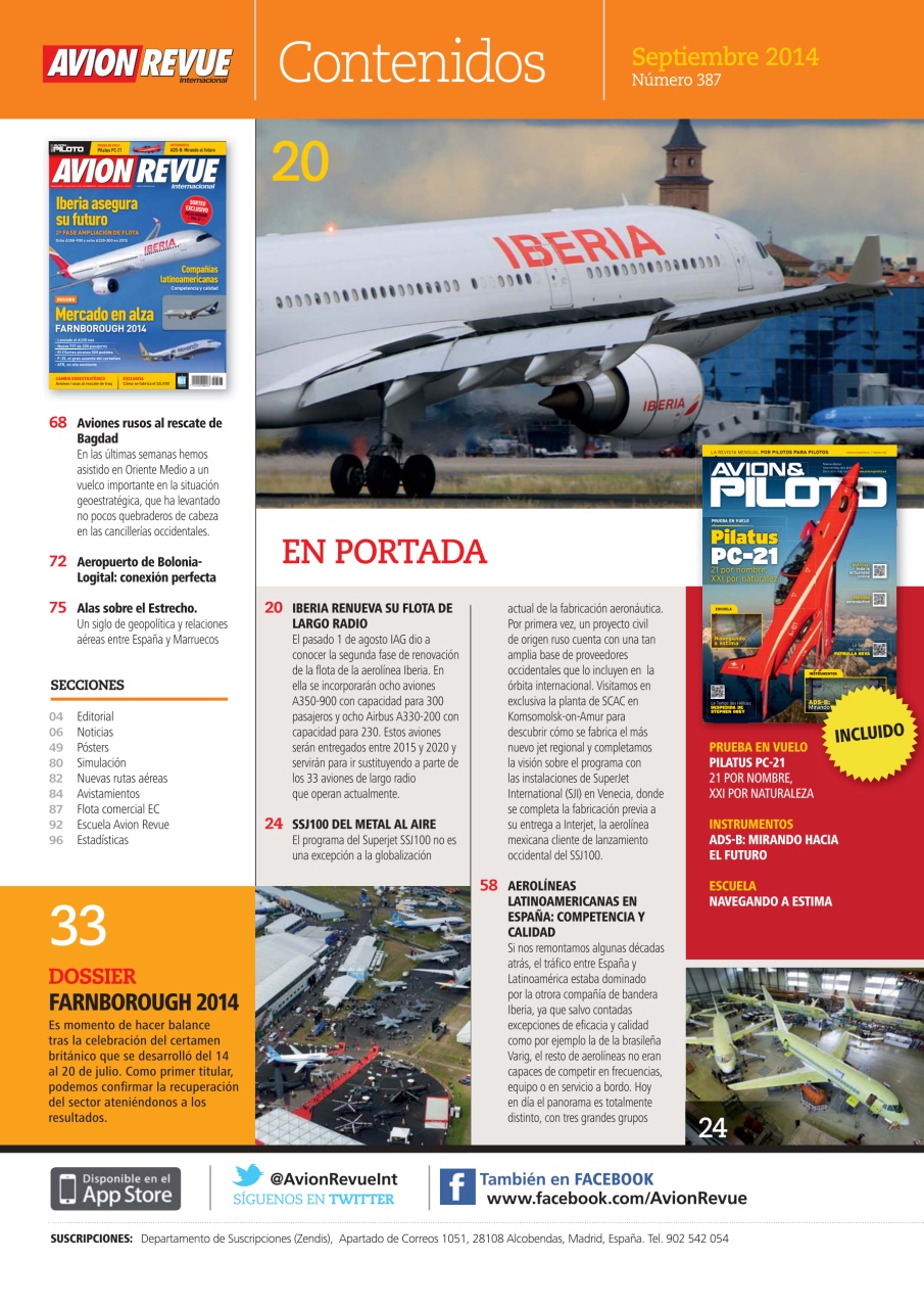 Avion Revue Internacional Preview Pages