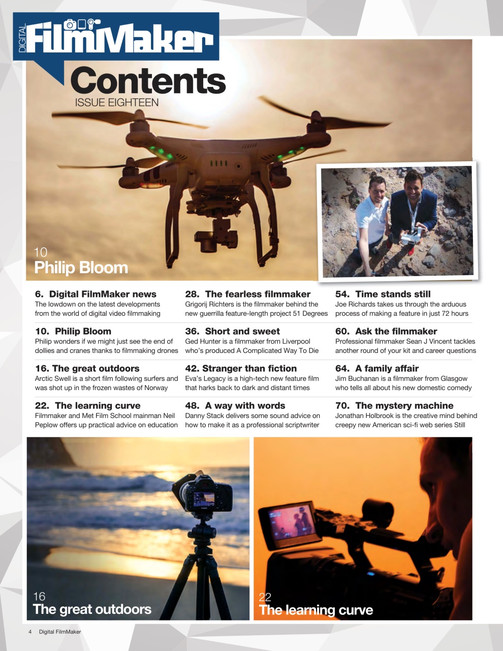 Digital FilmMaker Preview Pages