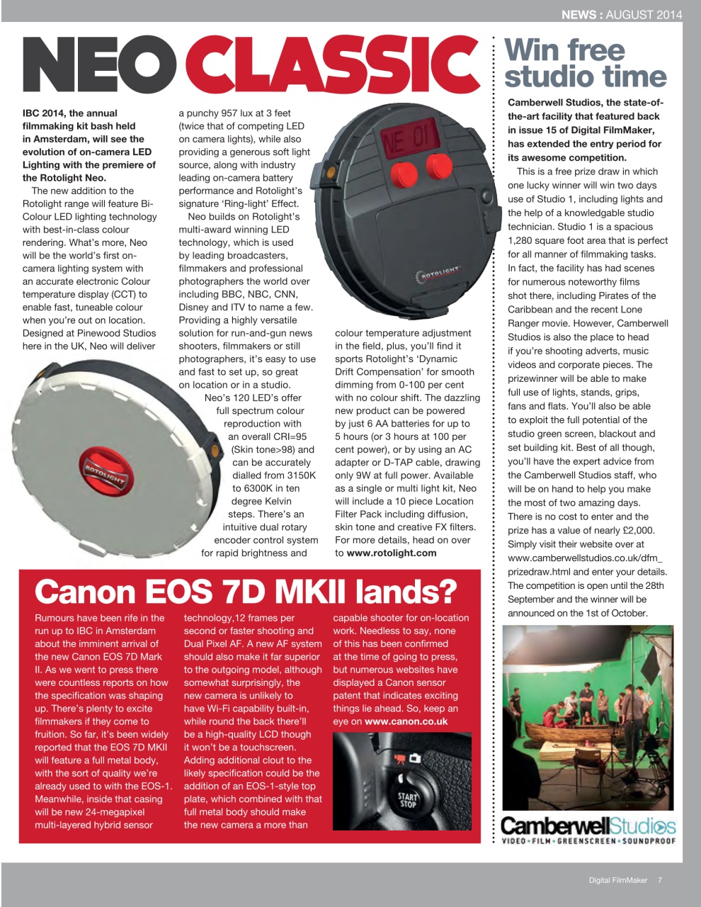 Digital FilmMaker Preview Pages