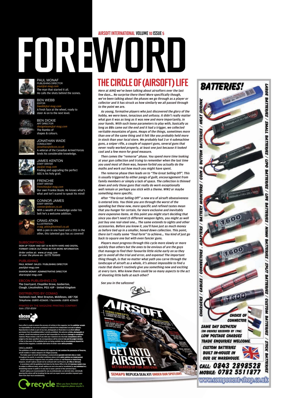 Airsoft International Preview Pages