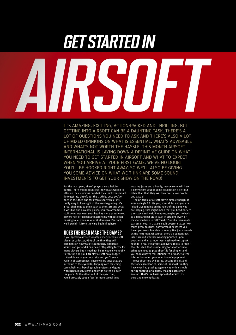 Airsoft International Preview Pages