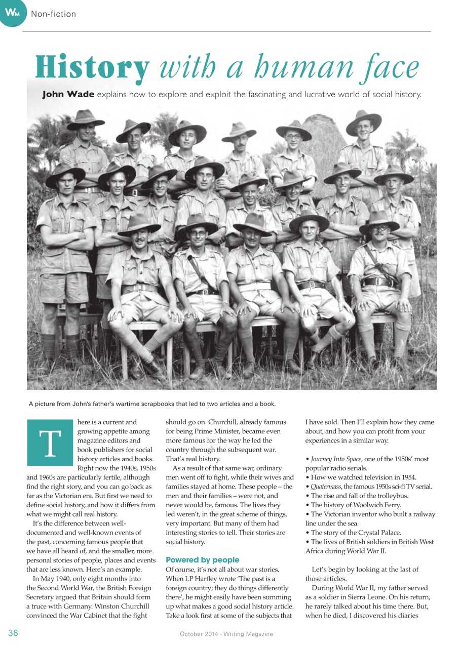 Writing Magazine Preview Pages