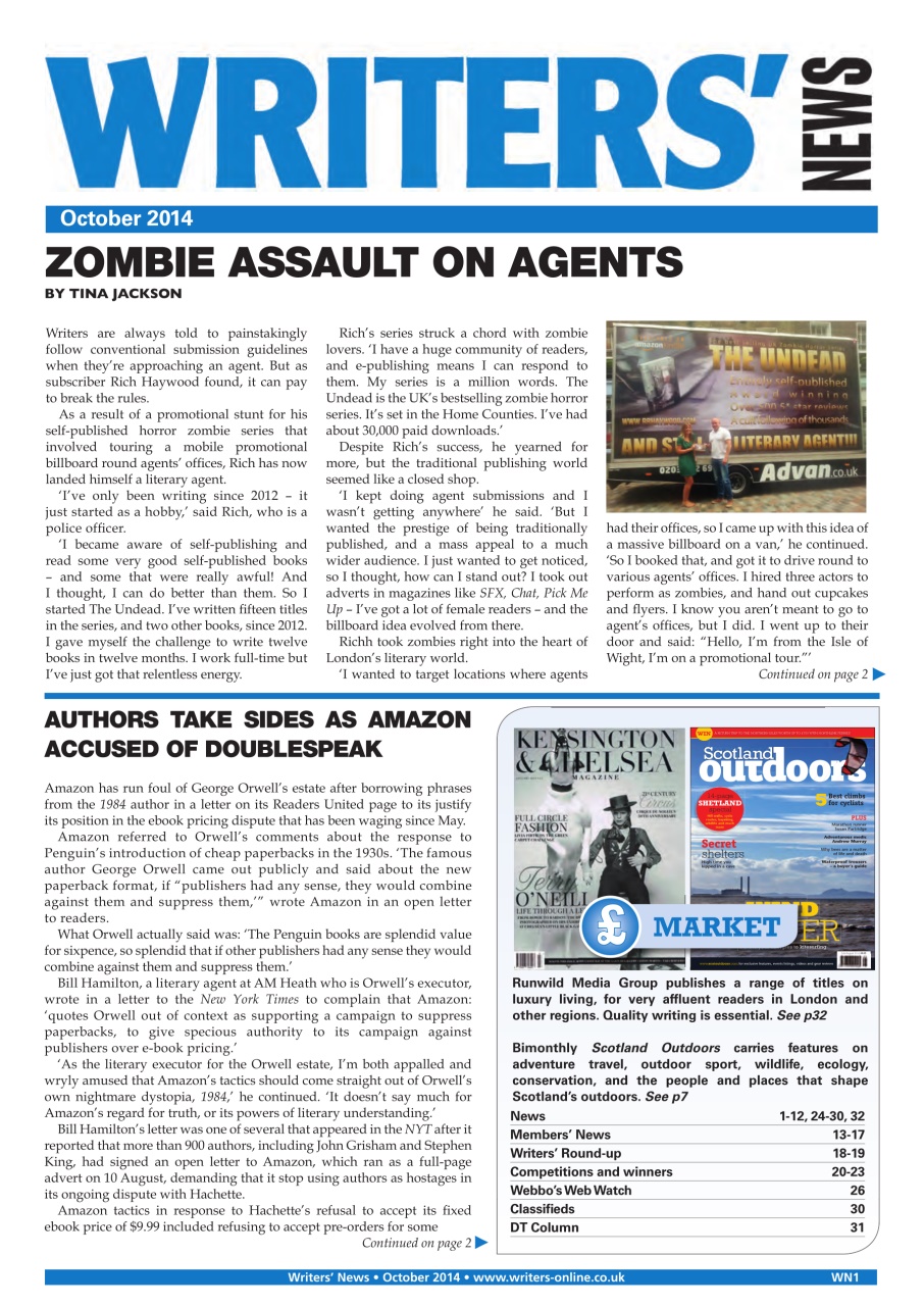 Writing Magazine Preview Pages