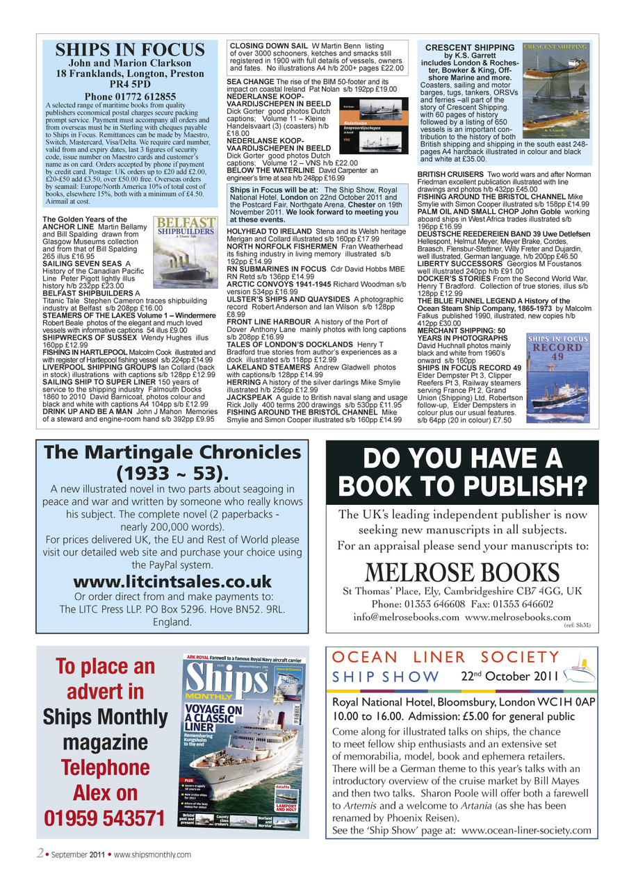 Ships Monthly Preview Pages