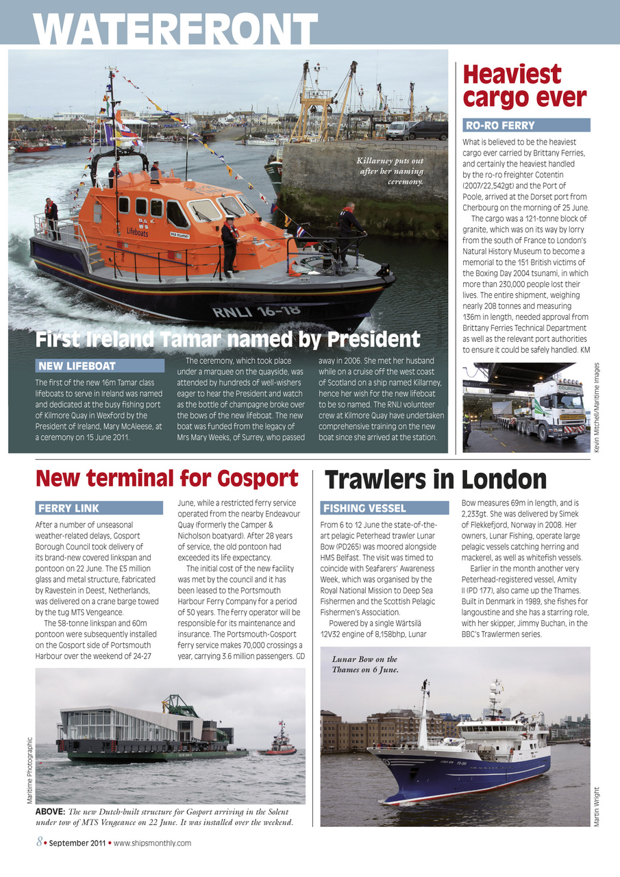 Ships Monthly Preview Pages