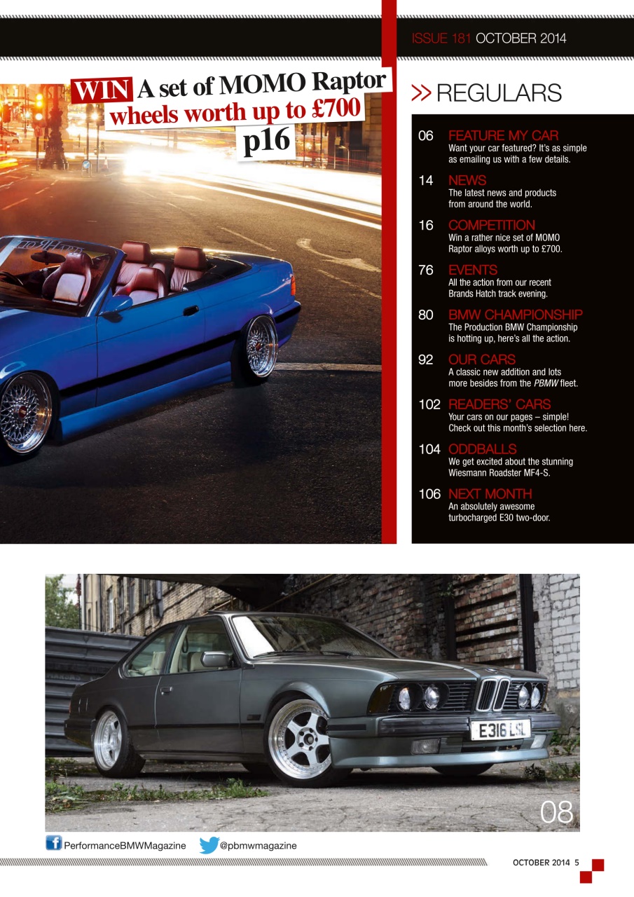 Performance BMW Preview Pages