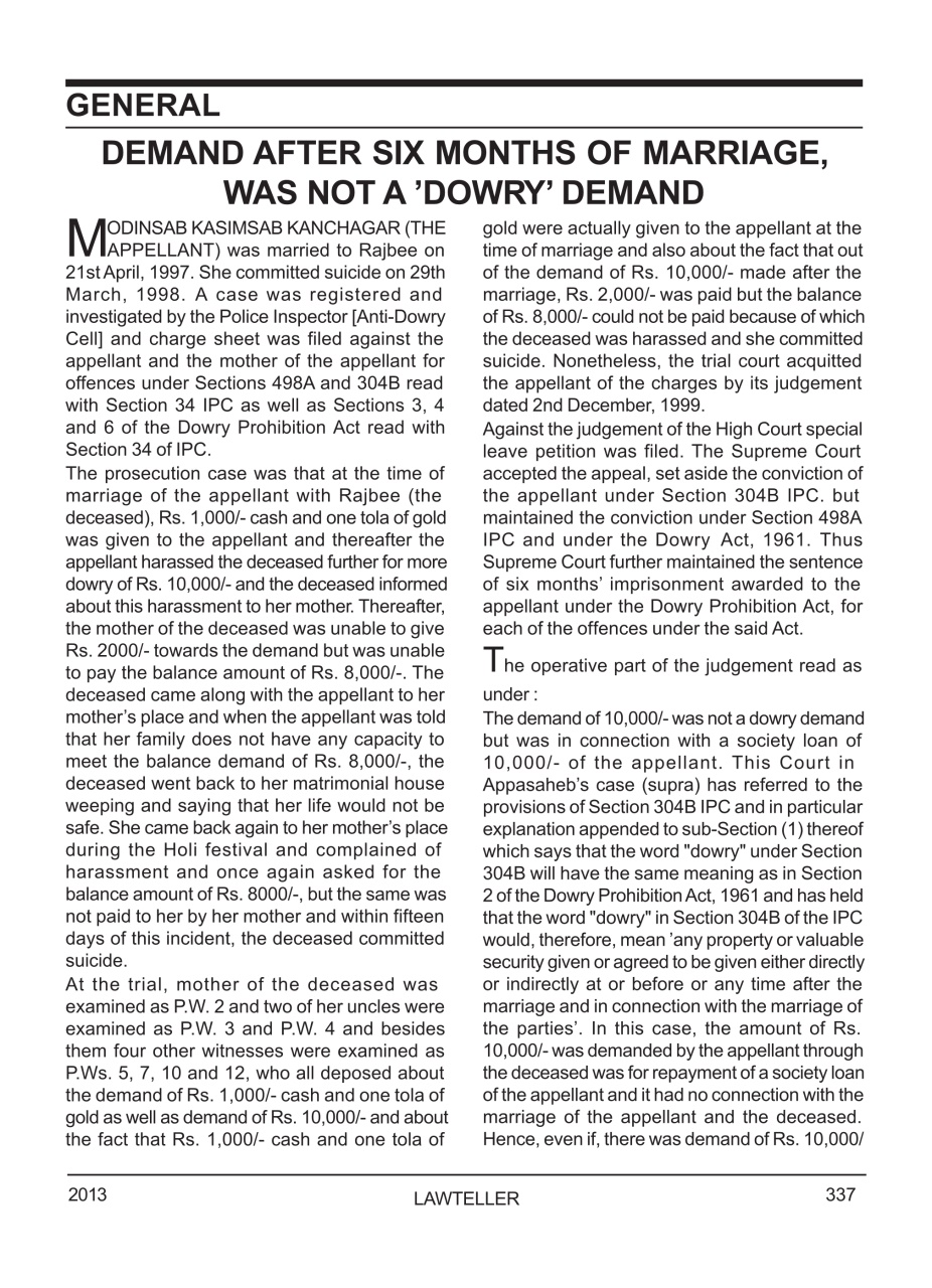 Lawteller – A Legal Awareness Magazine Preview Pages