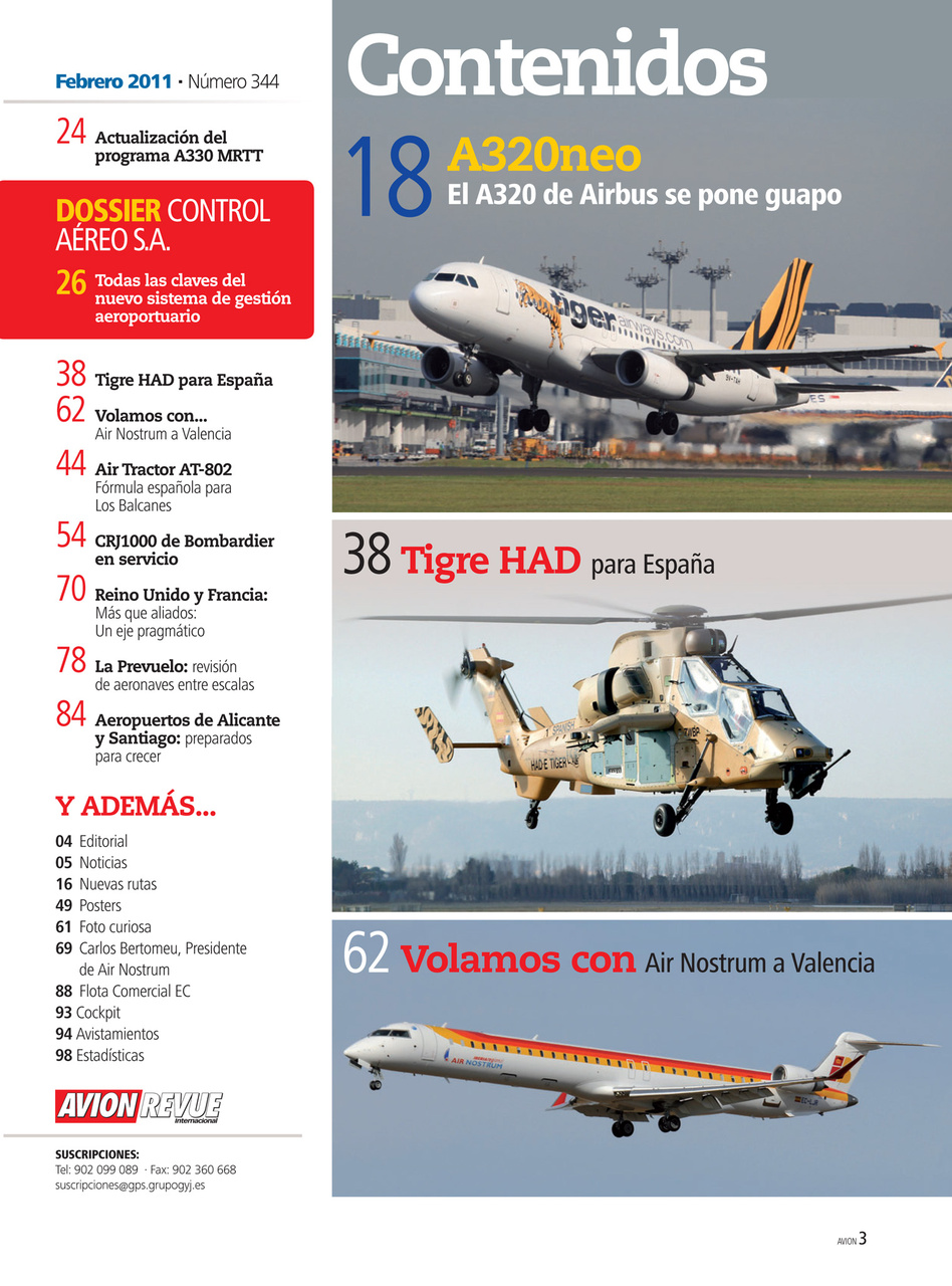 Avion Revue Internacional Preview Pages