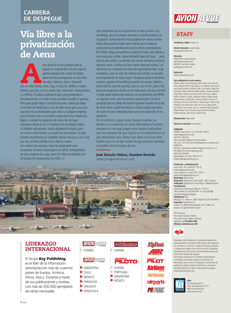 Avion Revue Internacional Preview Pages