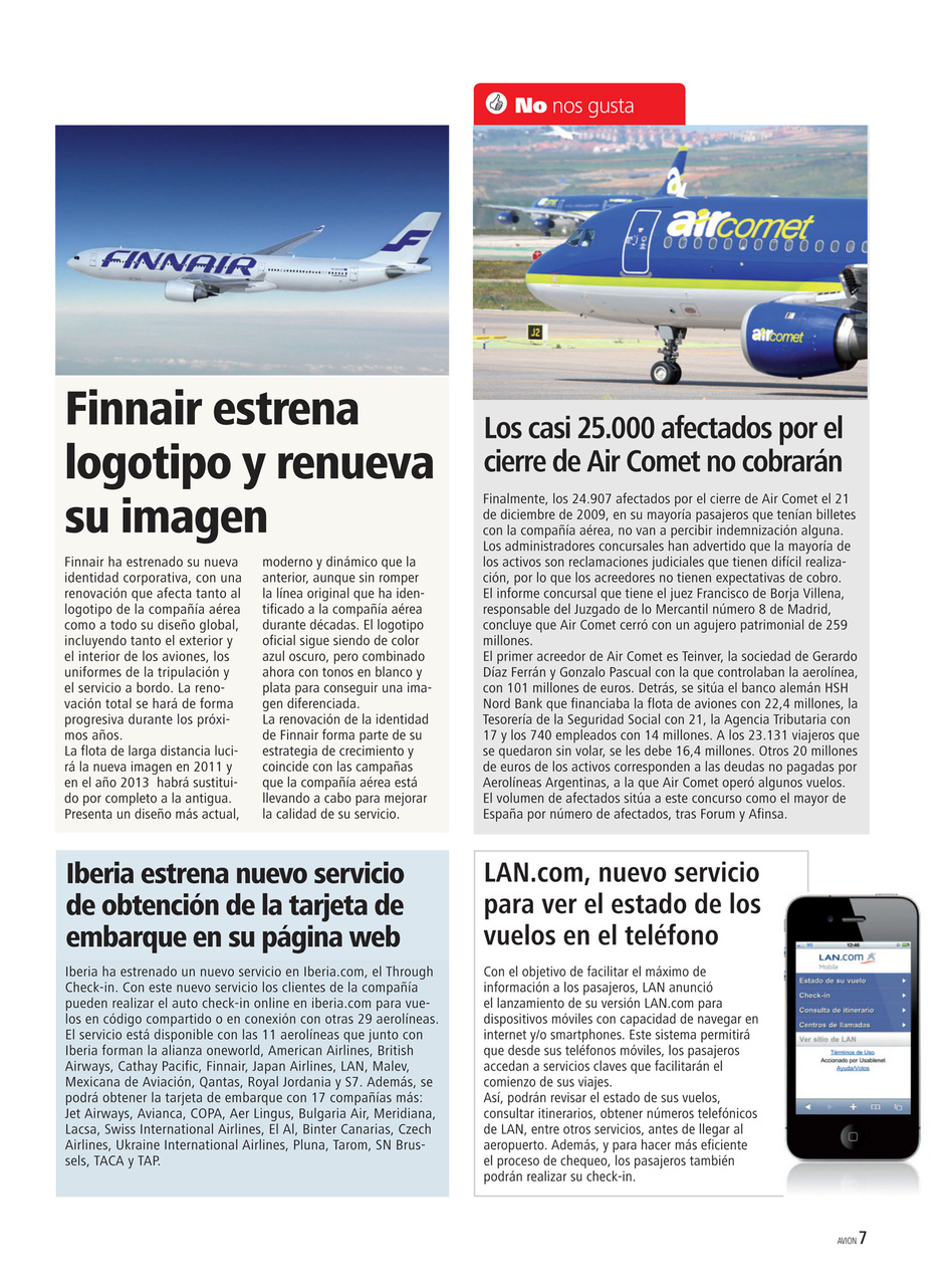 Avion Revue Internacional Preview Pages