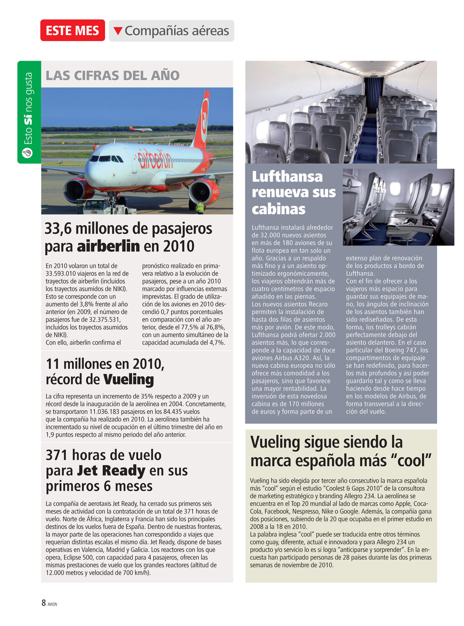Avion Revue Internacional Preview Pages