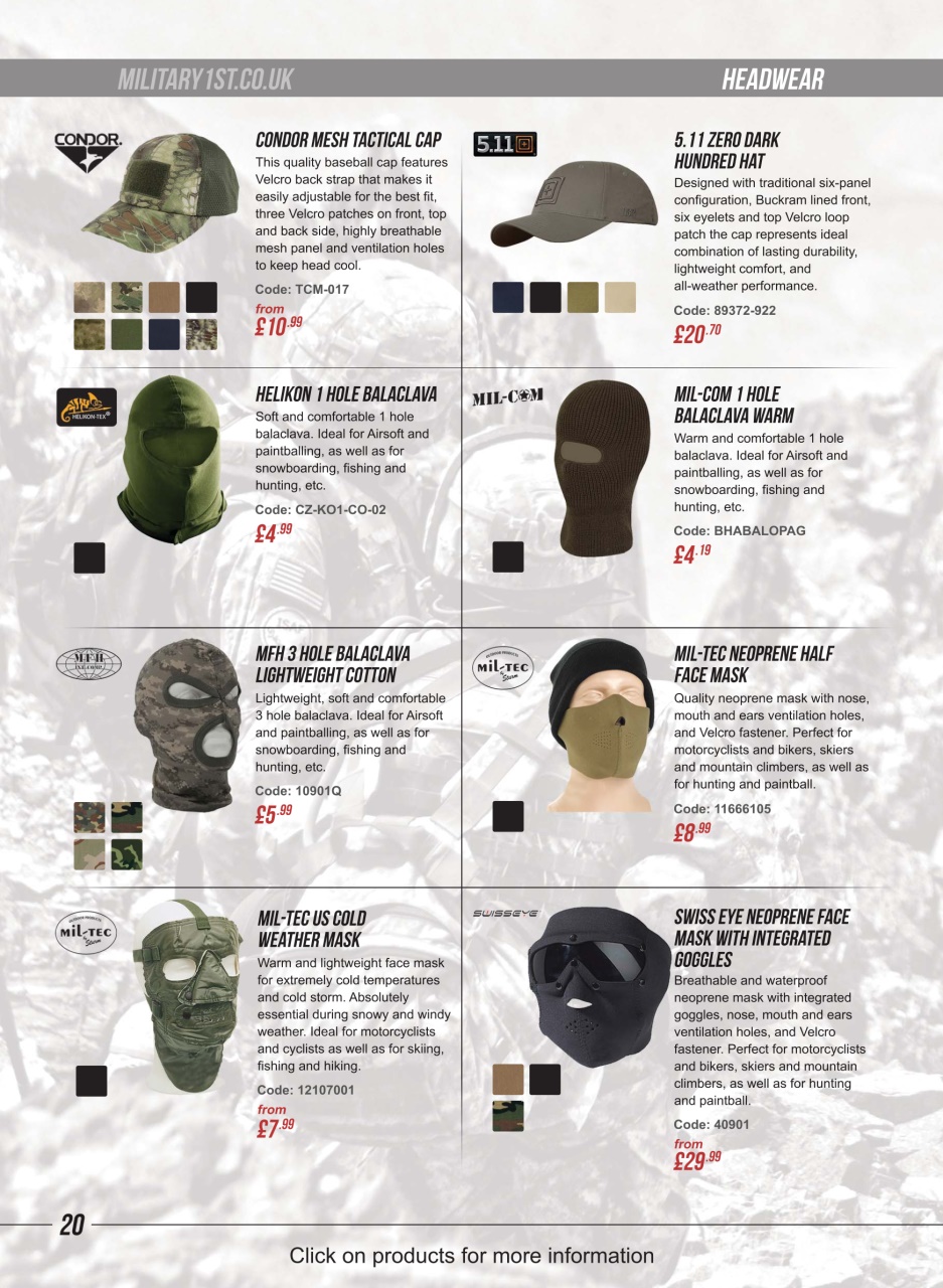 Airsoft Action Preview Pages
